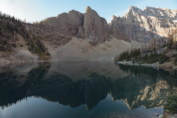 Obraz premium Mountain reflection