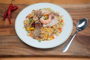 Food in display for the photo shoot in Tokyo, Japan. Nowadays in 2023, people rely on the food...