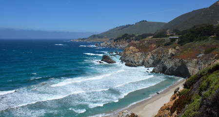 Le long de la route du Big Sur (de San Francisco à Los Angleles)