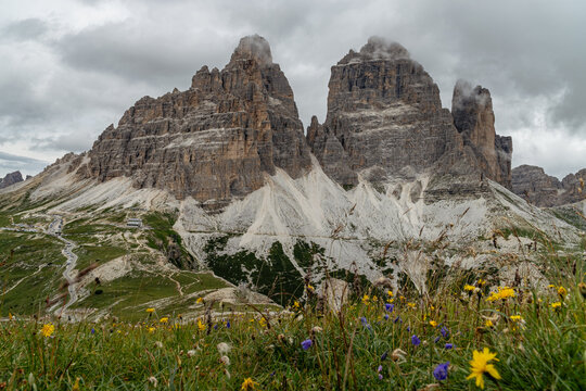 Tre Cime di Lavaredo, Dolomites, Italy