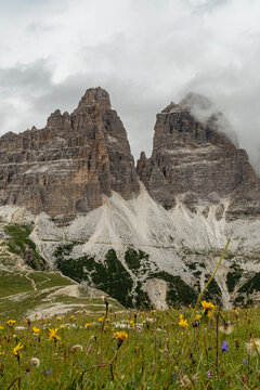 Tre Cime di Lavaredo, Dolomites, Italy