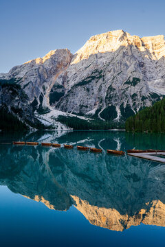 Lago di Braies, Dolomites, Italy
