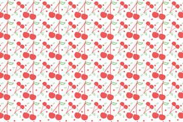 seamless pattern with Cherry 
