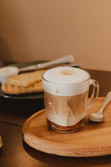 cup of coffee latte gradient