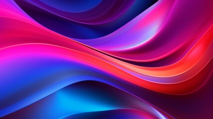 Abstract Dynamic Spectrum of vibrant colors, background, wallpaper