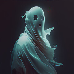 ghost in the dark, Generative AI  