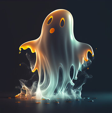 ghost in the dark, Generative AI  