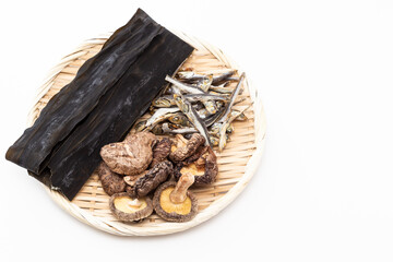 和風スープの材料