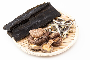 和風スープの材料