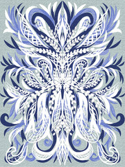 Fototapeta premium bright and colorful cover with patterns 