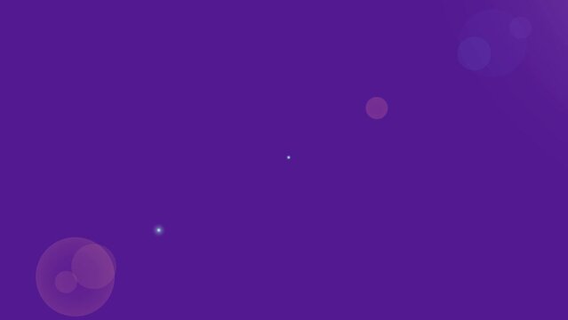 lens flare animation