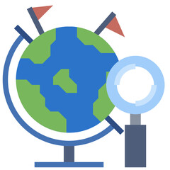 GEOGRAPHY line icon,linear,outline,graphic,illustration