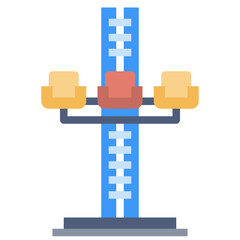 DROP RIDE line icon,linear,outline,graphic,illustration