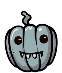 Cute Halloween Pump King Vector