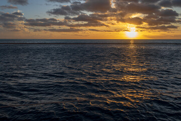Sunset over the Pacific