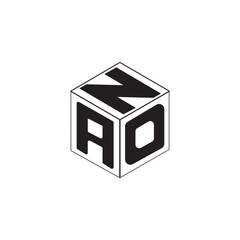 These graphic designs are cube letter logo design