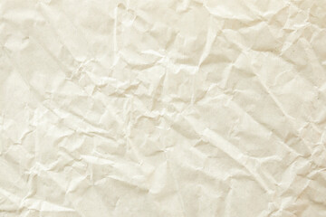 Abstract old white crumpled and creased recycle paper texture background