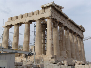 Obraz premium Acropolis of Athen with Parthenon Temple