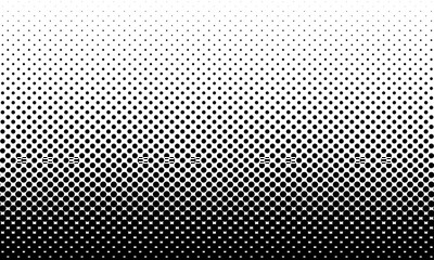 Transparent Vector Gradient Color Halftone Background Staggered Dots Pattern © Scatterbounce