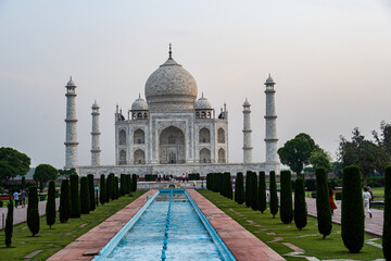 The Taj Mahal in the Morning