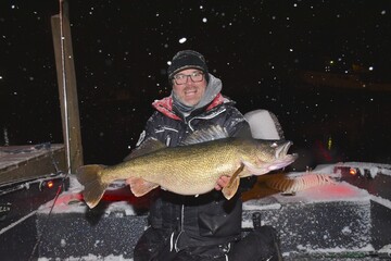 Muskegon Lake walleye