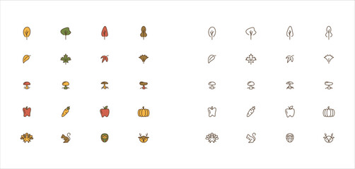 Autumn Icons