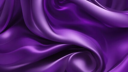 Obraz premium Motion and detail intertwine purple silk satin abstract, resembling neural networks