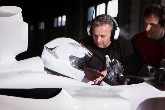 Racing Driver manager and PR on track