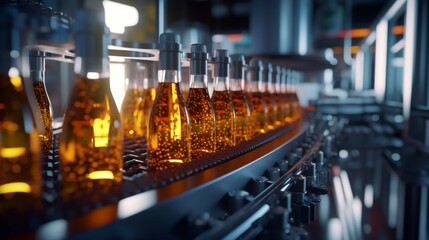 The automation of processes in the beverage industry.Generative AI