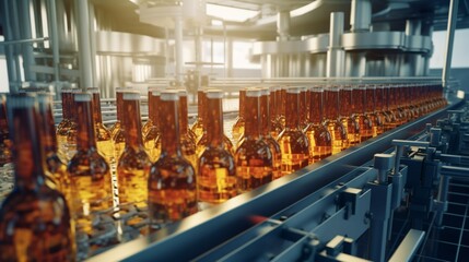 The automation of processes in the beverage industry.Generative AI