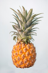 pineapple on white background