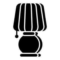 A modern design icon of table lamp