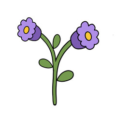 cute flower icon