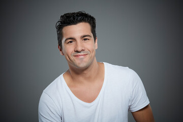 Portrait of young man.