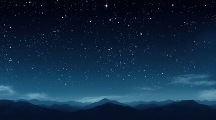 Fototapeta na wymiar night sky with stars. Generative AI
