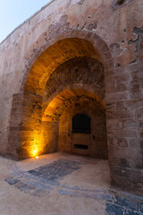Fototapeta premium Old castle entryway