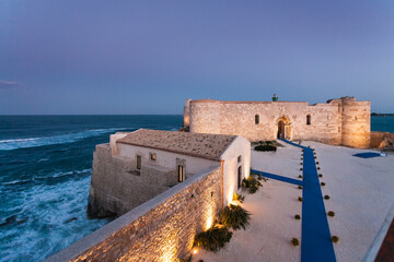 Naklejka premium Castello Maniace Syracuse Sicily