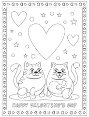 Valentine's Day Coloring Pages