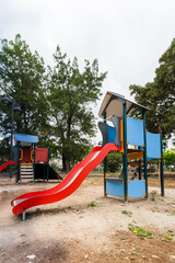 Slide in playground