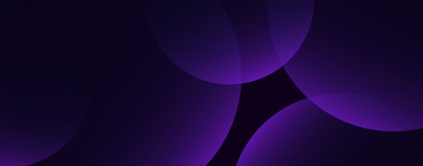 Abstract blue circles background dark blue gradient background with curved shapes. vector illustration geometric circles background and wallpaper. Neon blue wallpaper and backdrop design