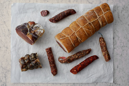 Various deli meats