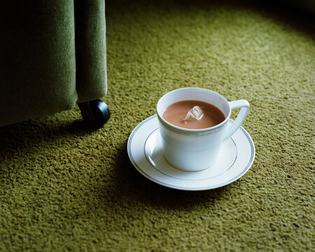 Tea cup with saucer