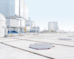 Telescopes at Paranal Observatory in Chile