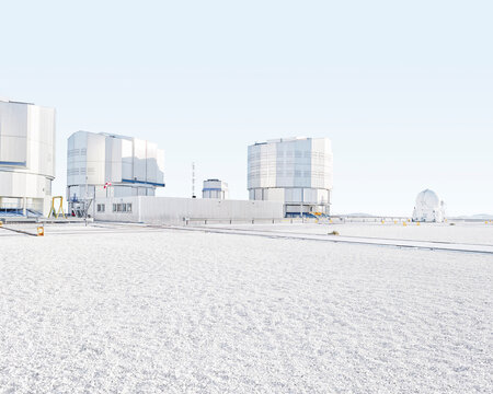 Telescopes at Paranal Observatory in Chile