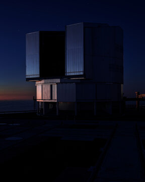 Telescopes at Paranal Observatory in Chile