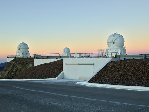 Telescopes at Paranal Observatory in Chile