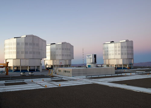 Telescopes at Paranal Observatory in Chile