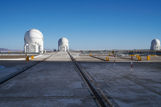 Telescopes at Paranal Observatory in Chile
