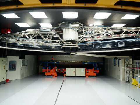 Telescope at Paranal Observatory in Chile