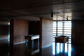 Entertainment room in ESO Hotel at Paranal Observatory